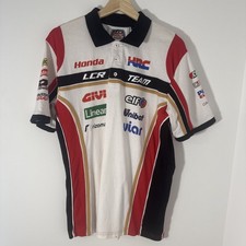 LCR Honda Motogp Team Vintage Racing Polo Shirt Trikot Clinton Herren Large Retro