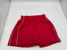 DSG Shorts Boys MED 10/12 Youth Red Tech Soccer Elastic Waist Active Used