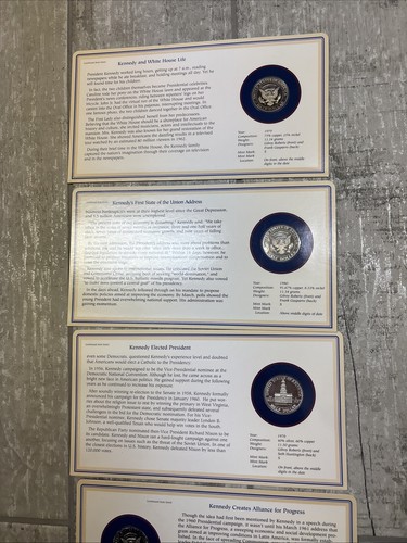 Lot of 5 Kennedy Half Dollars And Stamp 1976 Bicentennial 1979, 1980, 1981 1982 - Bild 6 von 7