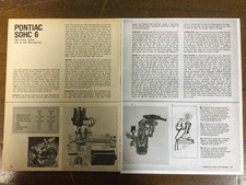 Misc 6425 Article Engine Pontiac V-8 350 To 428 Ci 265 To 390 Hp 4 Page