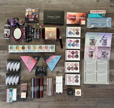Eyeshadow Lot - r.e.m.beauty Quads, Morphe Palettes, Urban Decay, Half Magic 