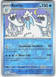 Beartic 026/086 Reverse Holo SV: Black Bolt