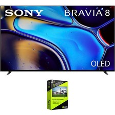 Sony BRAVIA 8 K77XR80 77" 4K HDR Smart OLED TV (2024) w/ 4 Yr Warranty Bundle