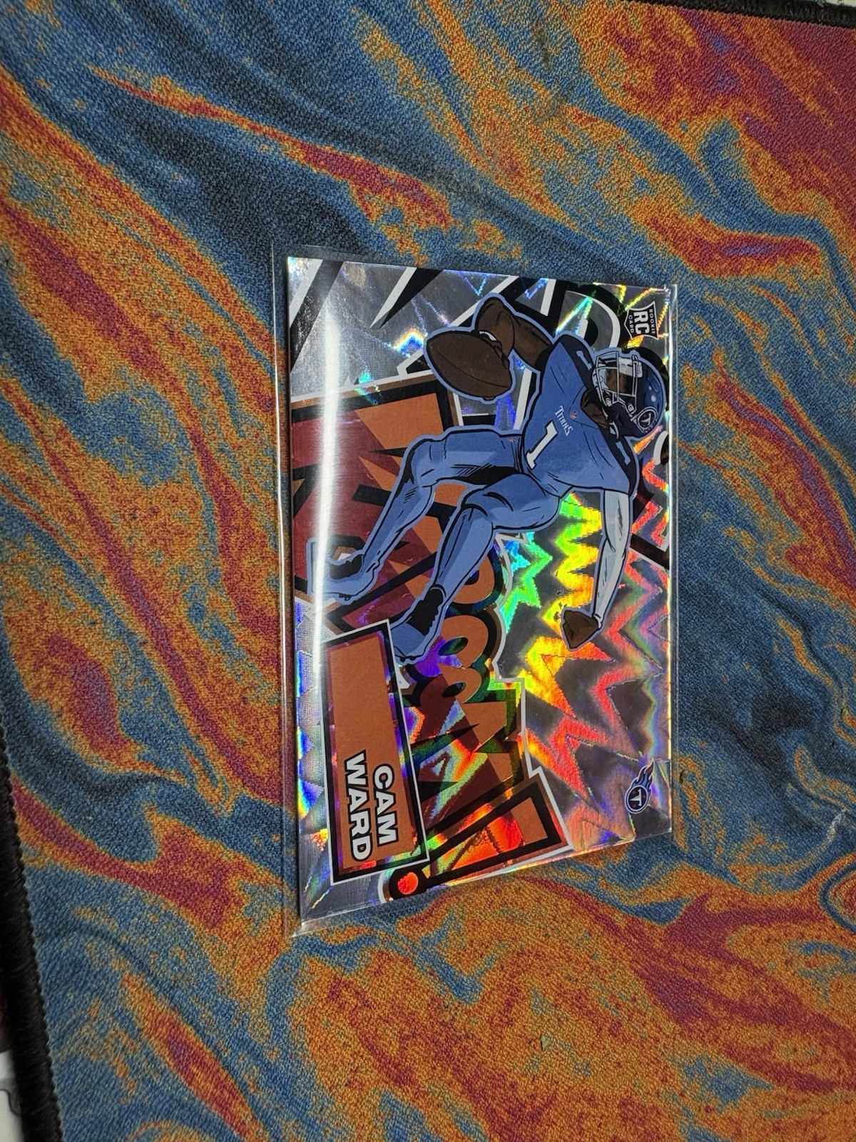 2025 Panini Absolute - Kaboom! Vertical Cameron Ward #31 (RC)