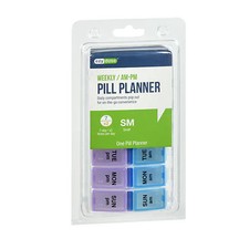 Pill Planner Am  Pm Daily Pop-Outs Small 1 Each