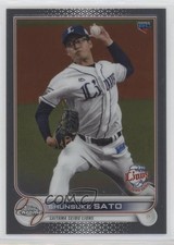 2022 Topps Chrome NPB Nippon Professional Baseball Shunsuke Sato #72 09wc