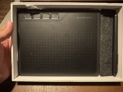 GAOMON S620 Graphics Tablet w/ Battery-Free Pen, Wired USB Connectivity