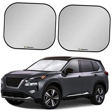 Windshield Sun Shade - Reflective Fabric Blocks Sun and Keeps Your Standard