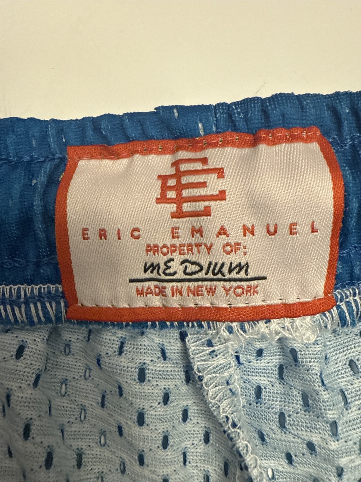 Eric Emanuel EE Basic Short Blue / Orange Palm Tr… - image 5