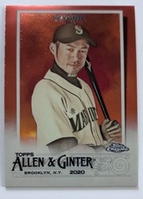 Цены на Ichiro [Red Refractor] #32 | 2020 Topps Allen & Ginter