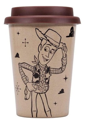 Disney Toy Story Woody Huskup umweltfreundlich Reise Kaffeebecher Tasse Reishülse hergestellt