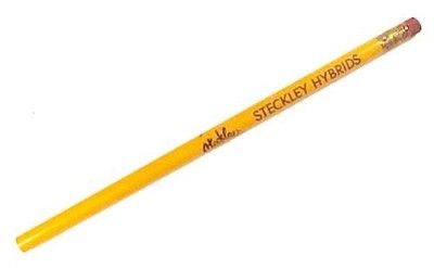 Steckley Hybrids Lead Pencil Lincoln Nebraska Vintage Collectible Advertising