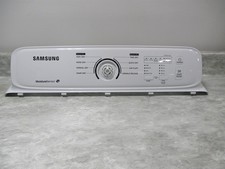SAMSUNG DRYER CONTROL PANEL SCRATCHES/NO BOARD PART  DC97-18718A