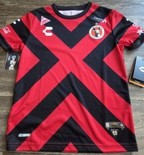 NWT Club Tijuana Xolos 21/22 Home Futbol Soccer Jersey Youth Kids Size Large 
