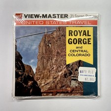 NEW SEALED View-Master 1970s US Travel Royal Gorge Reels A323 