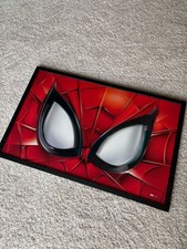 Marvel SpiderMan Eye Picture Print wall Art Framed 3D Effect 28 x18