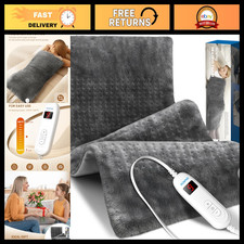 Extra Large Heating Pad 17"x33" for Full Back Relief, Fast Heating, Soft Fabric