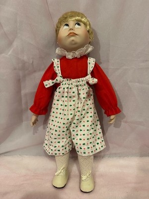 Design Debut Collection - Porcelain Doll - Janie Handcrafted 1990 Vintage Doll