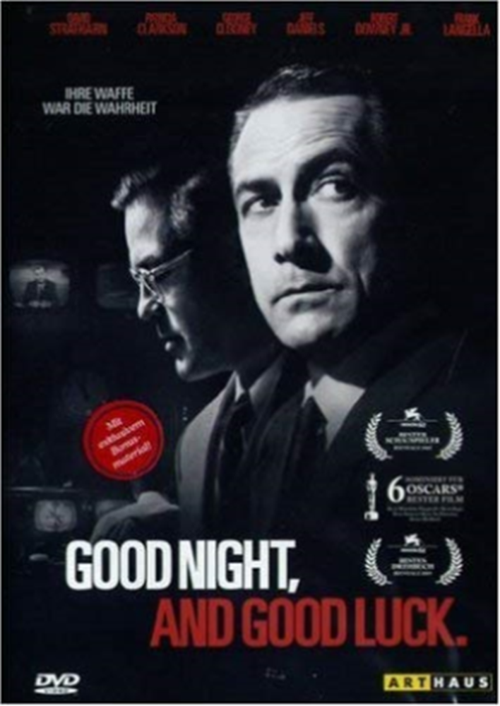 Good Night, and Good Luck DVD Drama