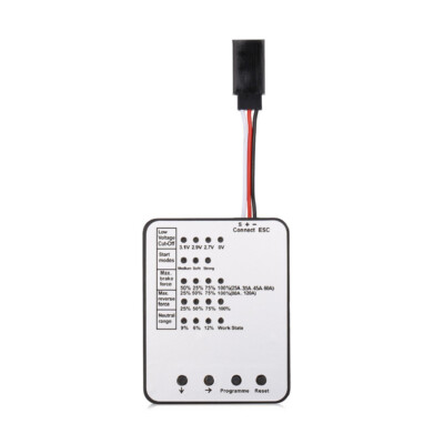 SURPASS HOBBY LED Programming Card for 25/35/45/60/80/120A ESC Electronic