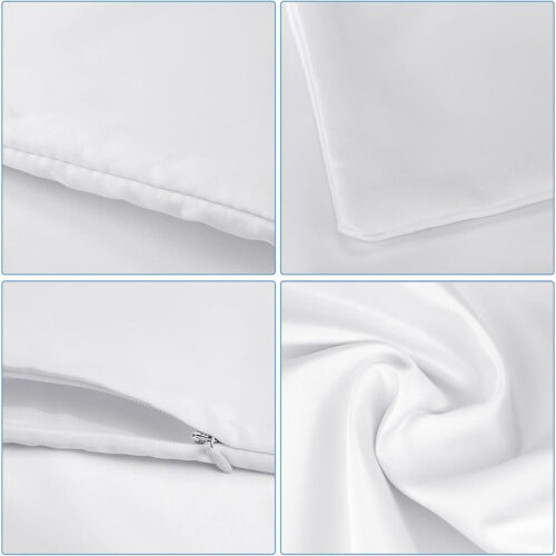 18" x 18" Weiß Sublimation Blank Kissenhülle Überwurf Kissenbezug für Hitze Presse - Bild 2 von 14