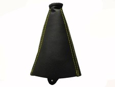 Gelb Faden Echtleder Schaltmanschette Schaltsack Für FORD FUSION 2002-2012