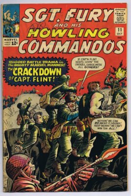 Sgt Fury and His Howling Commandos #11 ORIGINAL Vintage ...