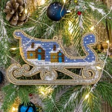 DIY Christmas tree toy kit "Christmas sleigh"