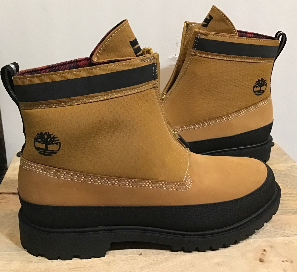 TIMBERLAND Heritage Front Zip Boot Sz 8.5 M Women 