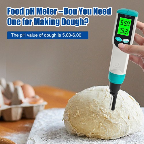 PH Tester High Accuracy Food Meat Cheese Dough Meter Detector Kit Sausage Jam - Bild 3 von 10