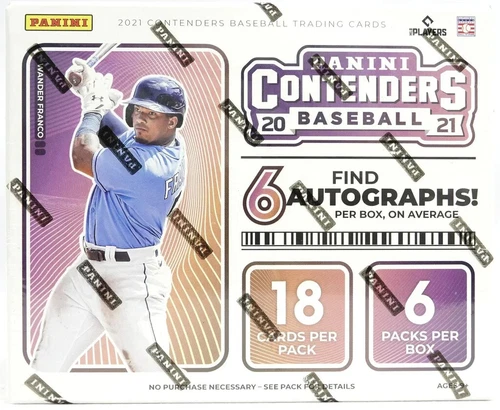 2021 Panini Contenders Baseball Hobby Box SEALED