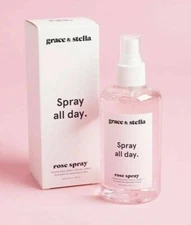 NIB Grace and Stella Rose Spray All Day Hydrating Facial 8 fl oz Box FabFitFun