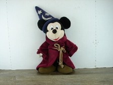 Disney Fantasia Mickey Mouse Free Standing Plush Sorcerer's Apprentice 16"