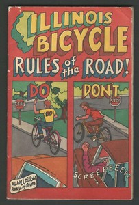 1978 ILLINOIS “BICYCLE Rules of the Road!” Alan Dixon Secretary of State