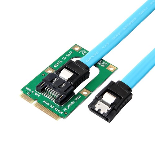 Mini SATA to SATA Card Converter from mSATA TO 7 Pin SATA Extension Adapter SSD - 第 3/9 張圖片