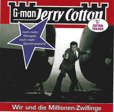Hörbuch - CD - G-man Jerry Cotton - Wir und die Millionen Zwillinge - Spannung