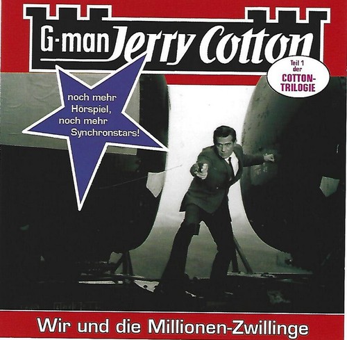 Hörbuch - CD - G-man Jerry Cotton - Wir und die Millionen Zwillinge - Spannung