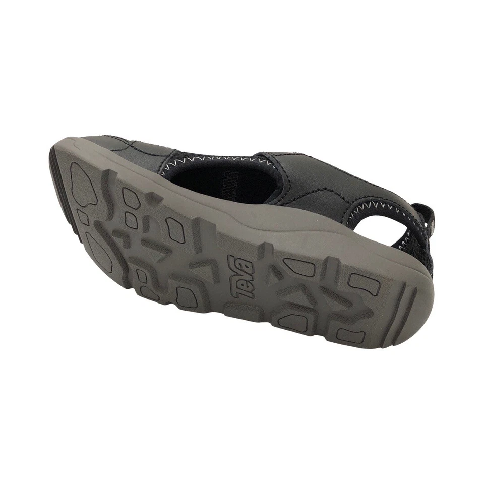 Sandalias de senderismo Teva para niños Hurricane Seekado negras zapatos 1124130C Foto 4 de 4