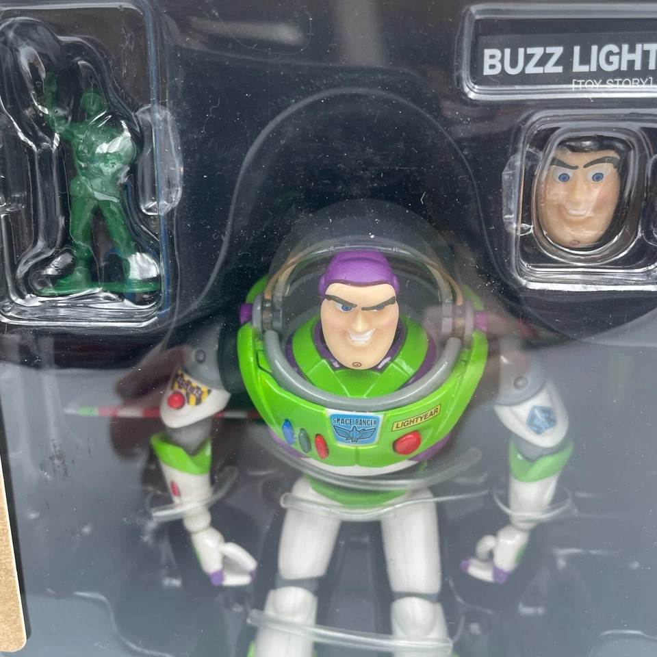 Tokusatsu revoltech 011 Toy Story Buzz Lightyear Figure Kaiyodo From Japan - Image 3 of 4