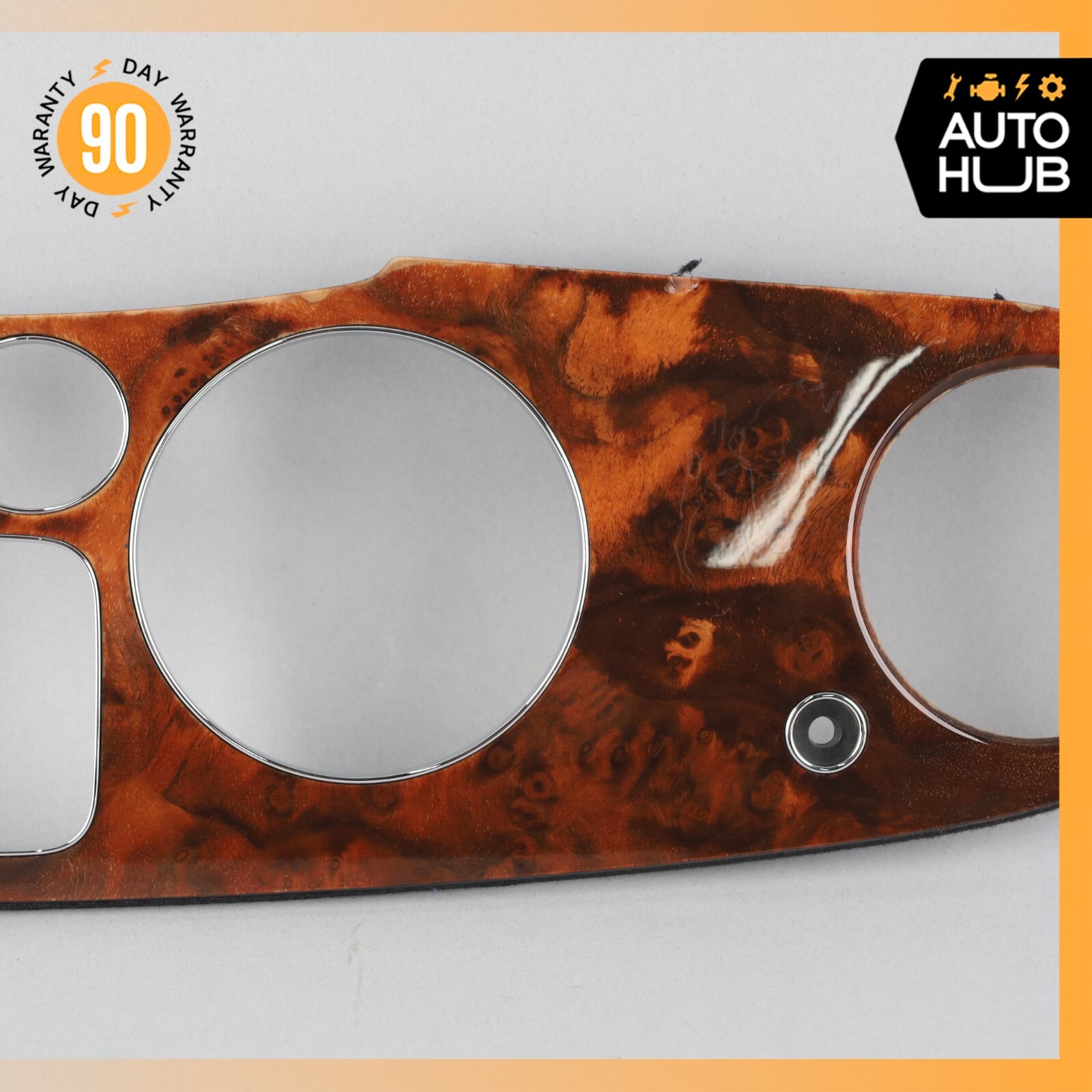 03-13 Bentley Continental GTC GT Dash Panel Speedometer Bezel Trim Wood OEM 62k