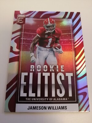 2022 Panini Donruss Elite Jameson Williams Rookie Elitist #RE-13