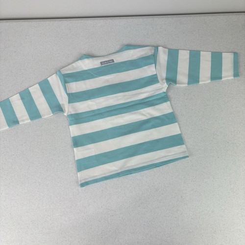 Polarn O. Pyret Blue Striped Ice Cream Long Sleeve Tee NWT 4-6M - Picture 9 of 9