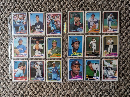 1989 Topps Baseball Complete Your Set #1-792 with Rookies - Bild 4 von 6