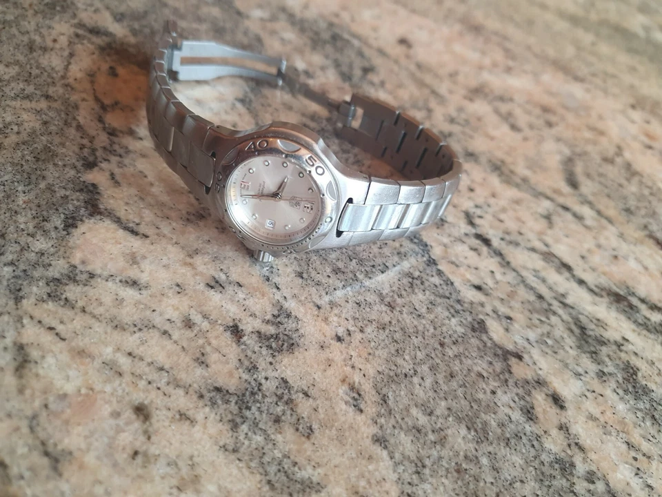 Ladies Vintage Tag Heuer Kirium Watch Genuine WL131E - Image 4 of 4