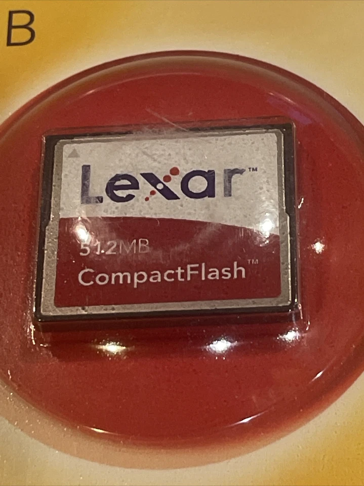 NUEVA Tarjeta CompactFlash Lexar 512 MB - CF512-231 Lote de 4 Foto 3 de 4