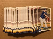 Lot (75) ADRIAN MOREJON Padres 2018 Bowman Baseball paper base prospect cards