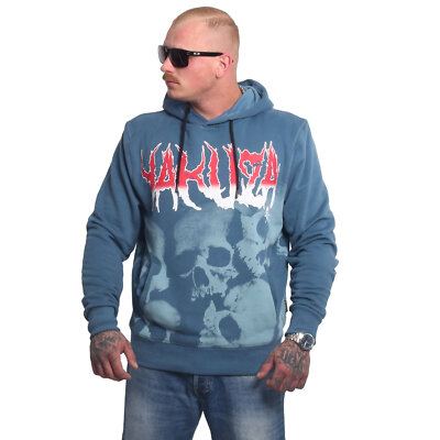 Neuer Yakuza Herren Battlefield Kapuzenpullover - Mallard Blue