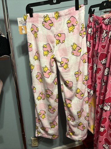 Disney Small Winnie The Pooh Pink Pajama Pants/Hearts. Nwt - Picture 4 of 5