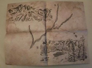 Details About Treasure Map From Red Dead Redemption 2 Collectors Box No Game