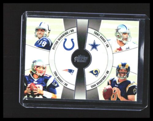 2010 Bradford/Brady/Manning/Romo Topps Prime 4th Quarter #4Q-28
